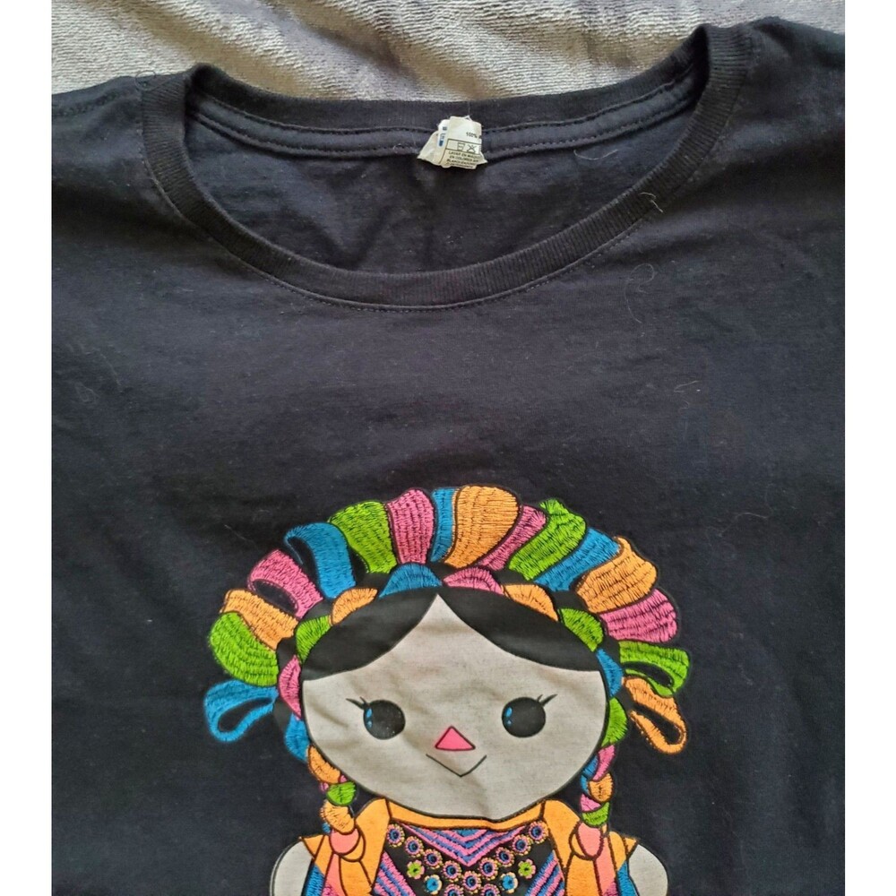 Colorful Mexico Tshirt Xtra Large 100% Cotton - Picture 6 of 7